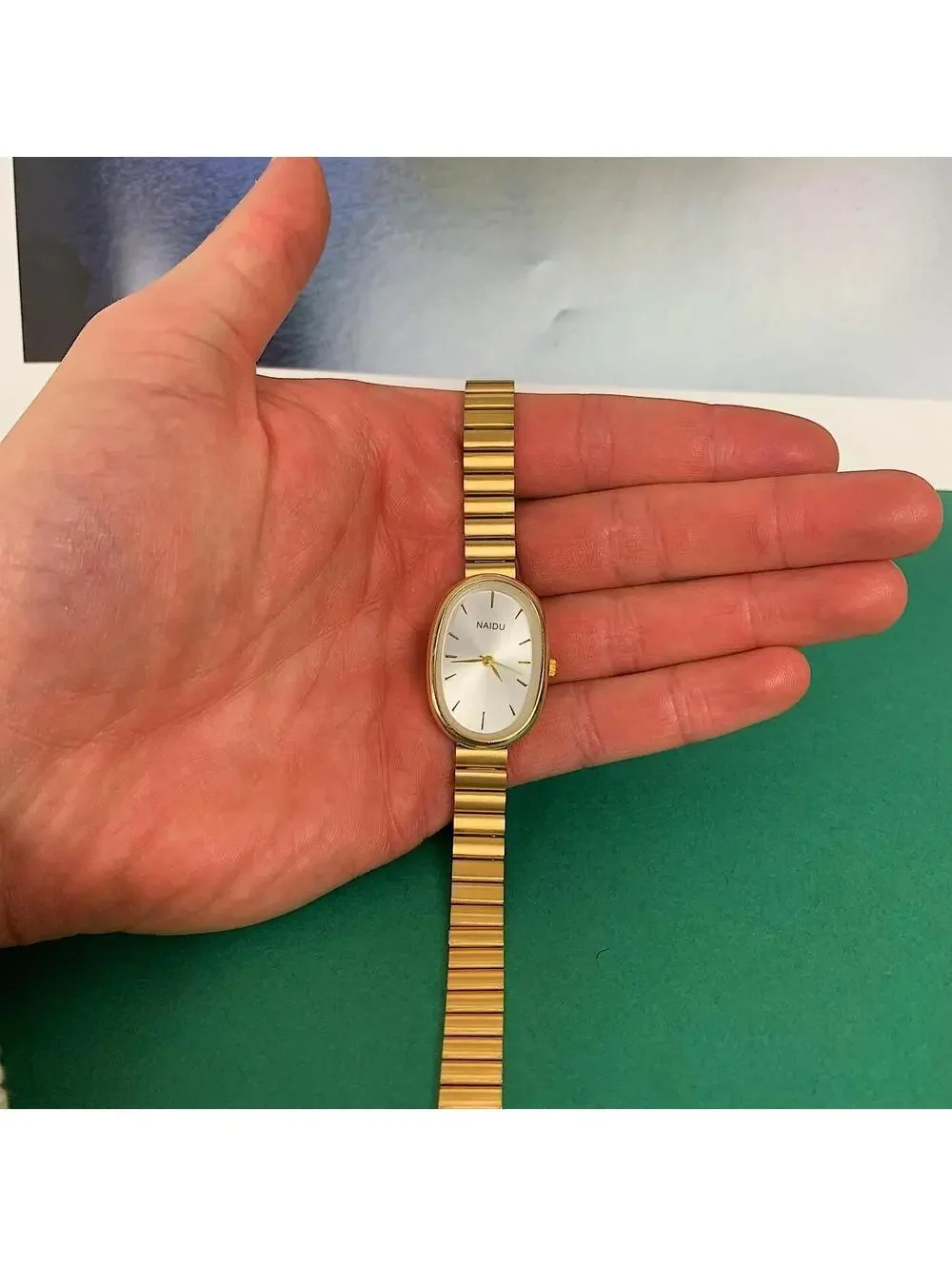 Y2K Style Gold Luxury Classy Sport Watch